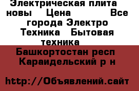 Электрическая плита,  новы  › Цена ­ 4 000 - Все города Электро-Техника » Бытовая техника   . Башкортостан респ.,Караидельский р-н